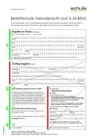 SCHUFA Formular Ausfüllhilfe