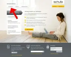 SCHUFA Startseite Auskünfte